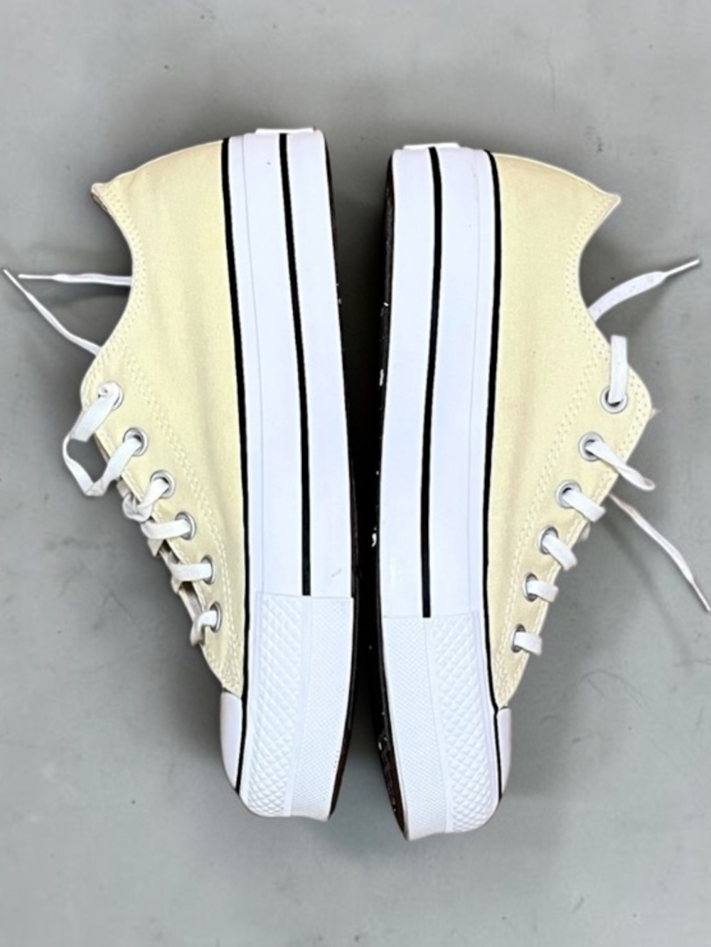 Converse Chuck Taylor All Star Lift Platform Lemon Drop Women’s 8 - Picture 5 of 13